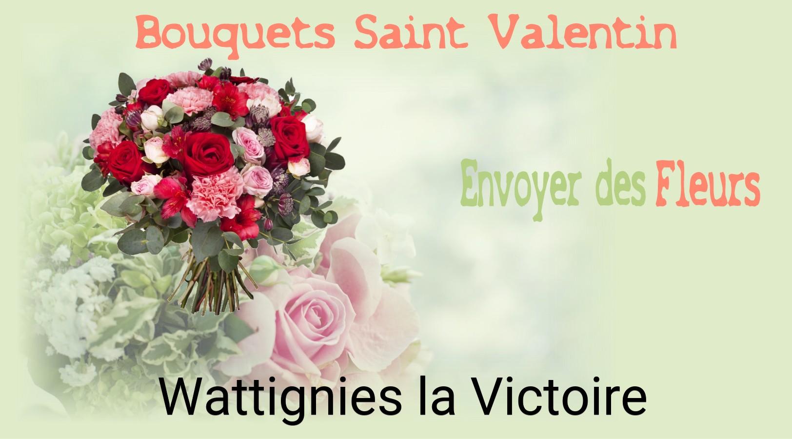 Roses de Saint-Valentin livrées à Wattignies-la-Victoire